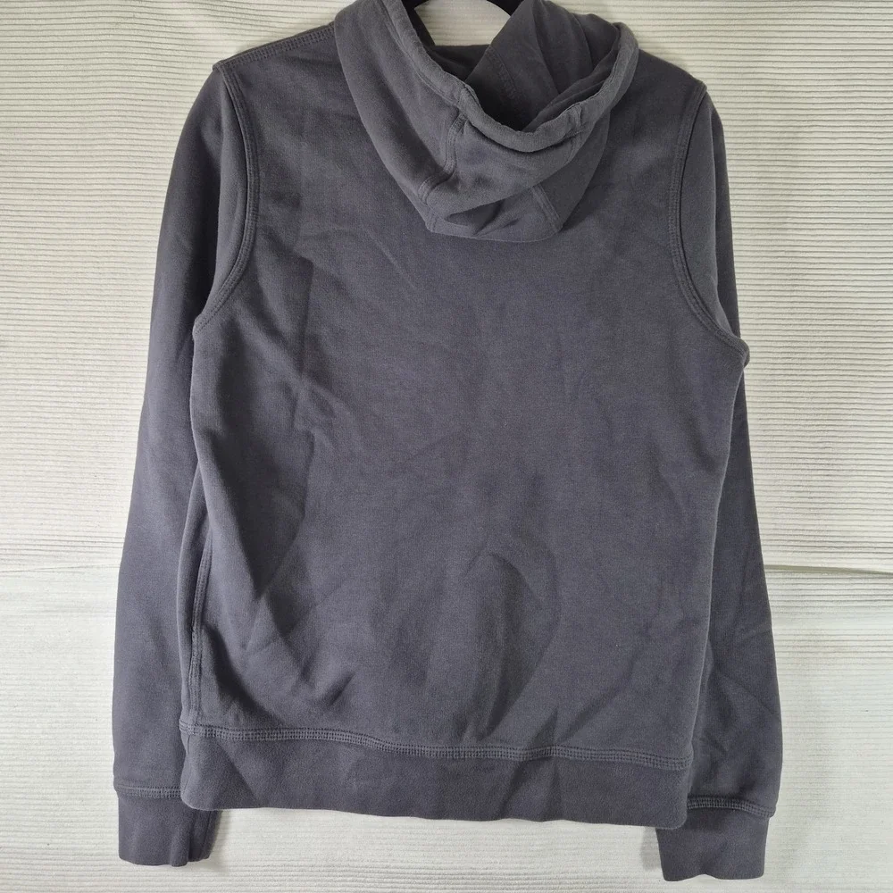 Nike Hoodie Small‎ Gray Neon Green Logo Pullover Sweatshirt Unisex